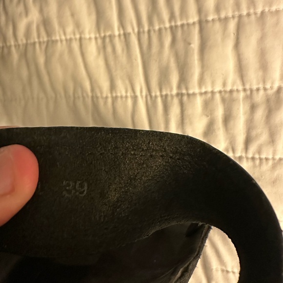 Isabel Marant Embroidered Leather Fringe Sandals - Picture 6 of 6